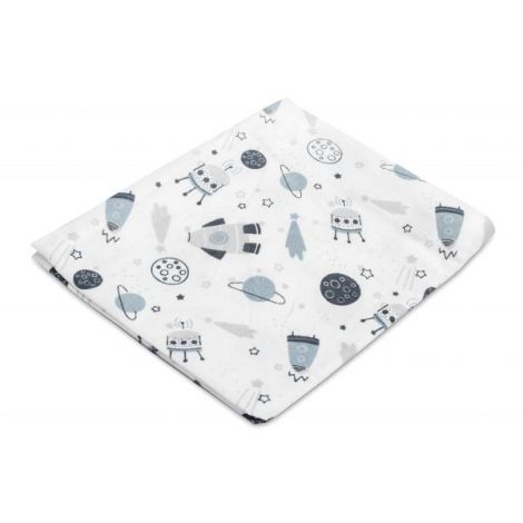 Husa pentru perna Sensillo 30x38 cm Cosmos Alba - poza 2