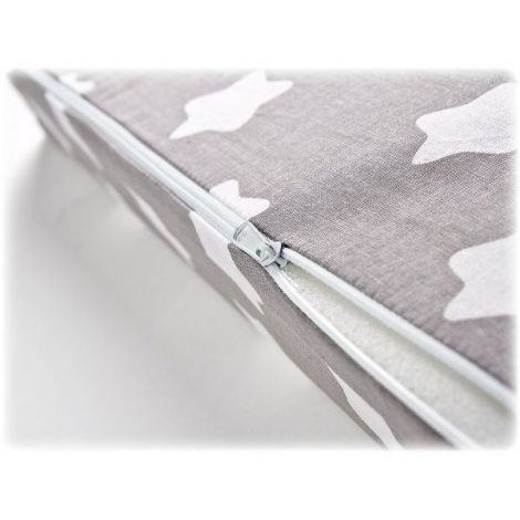 Husa pentru perna Sensillo 30x38 cm Stelute Gri - poza 2