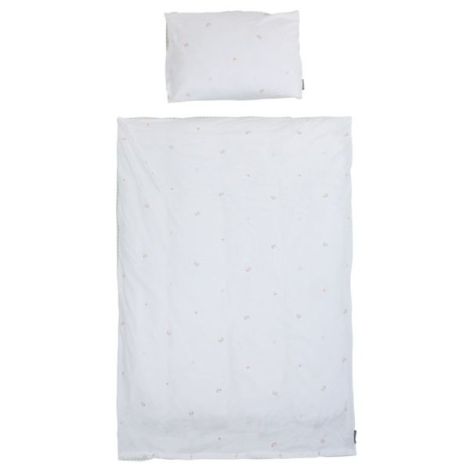 Husa pilota si fata de perna Childhome Jerse 100x140 cm Jerse Muselina Verde - poza 2