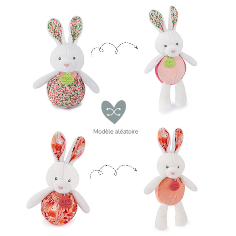Iepuras Doudou - jucarie de plus, 20 cm - poza 3
