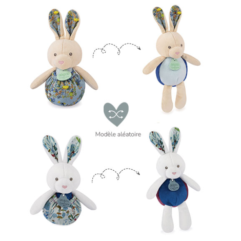 Iepuras Doudou - jucarie de plus, 20 cm - poza 3