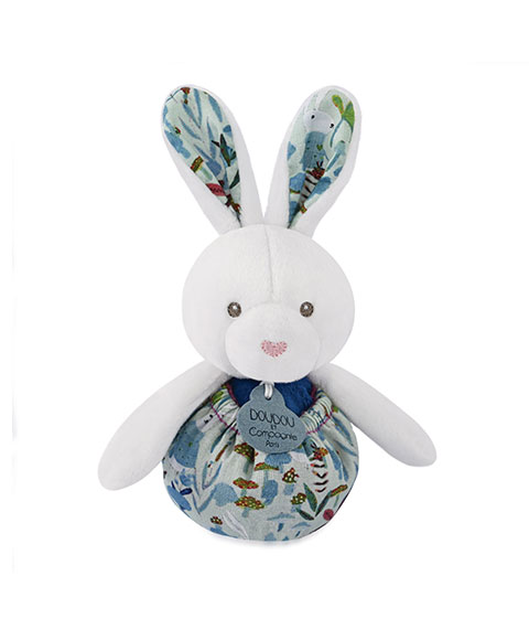 Iepuras Doudou - jucarie de plus, 20 cm model 4