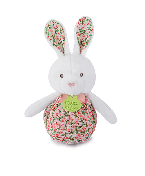 Iepuras Doudou - jucarie de plus, 20 cm model 6