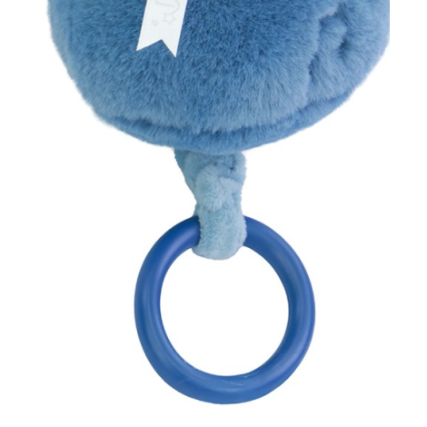 Iepuras muzical Doudou , albastru, 20 cm - poza 4