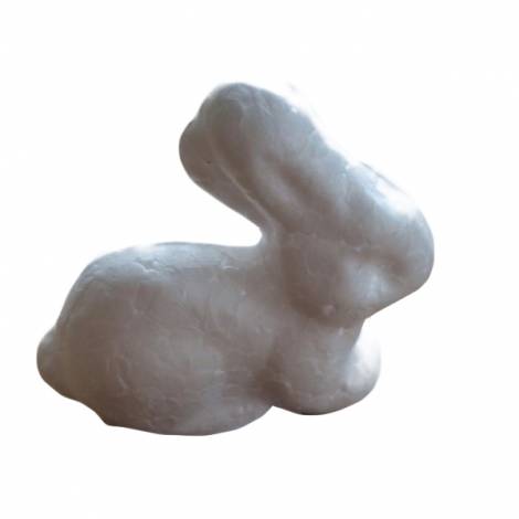 Iepure polistiren - 5.5 x 6 cm - poza 1