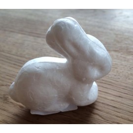 Iepure polistiren - 5.5 x 6 cm - poza 2