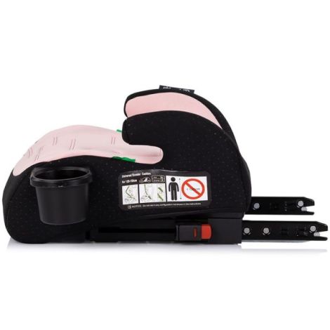 Inaltator auto Chipolino Go Boost Iso I-Size 125-150 cm cu sistem Isofix powder pink - poza 2