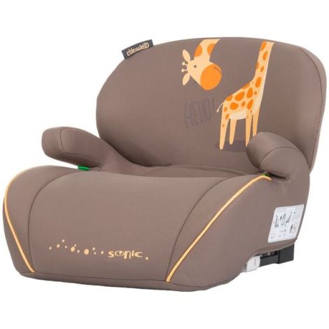 Inaltator auto Chipolino Sonic I-Size 125-150 cm cu sistem Isofix giraffe - poza 1
