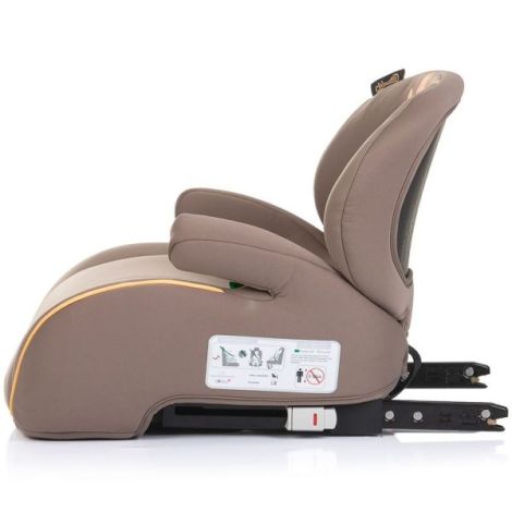 Inaltator auto Chipolino Sonic I-Size 125-150 cm cu sistem Isofix giraffe - poza 3