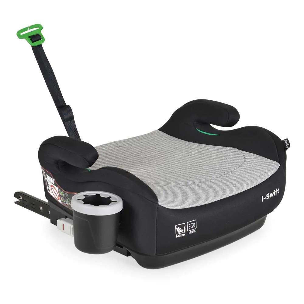 Inaltator auto cu isofix Cangaroo I-Swift I-Size (120-150 cm) 2024 Gri - poza 1