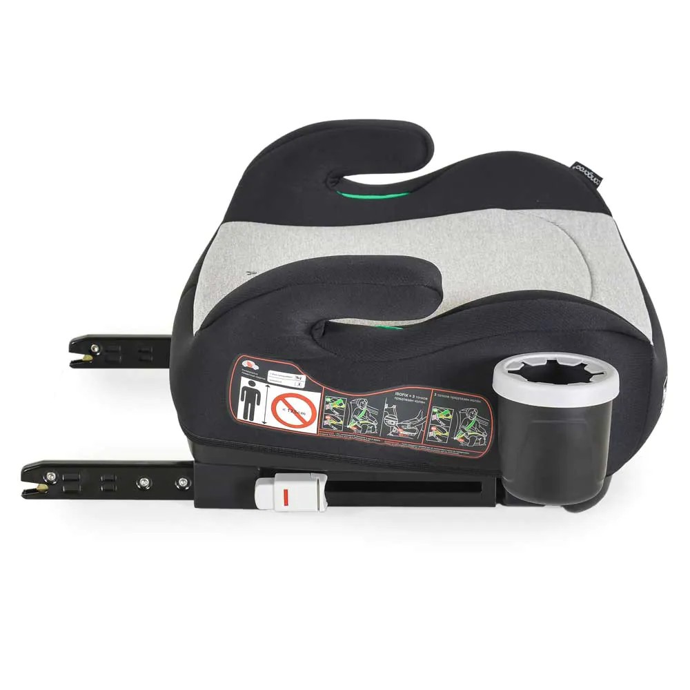 Inaltator auto cu isofix Cangaroo I-Swift I-Size (120-150 cm) 2024 Gri - poza 3