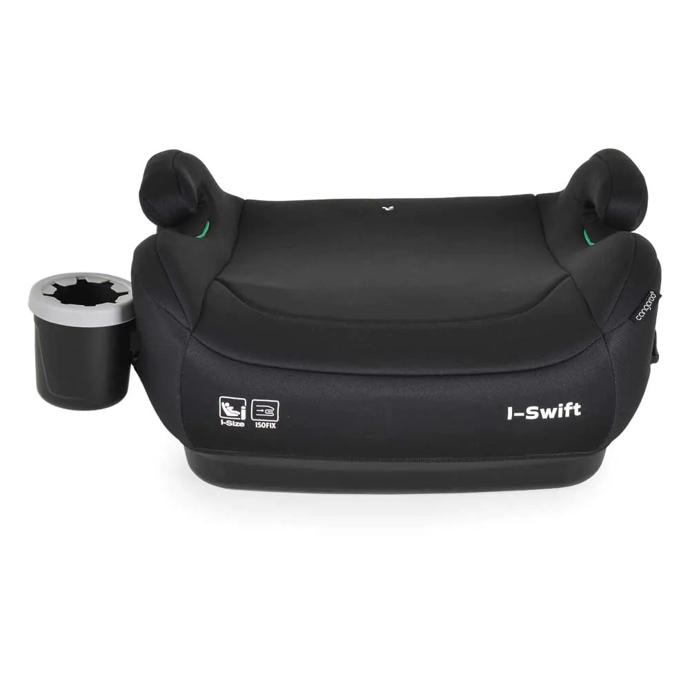 Inaltator auto cu isofix Cangaroo I-Swift I-Size (120-150 cm) 2024 Negru - poza 2
