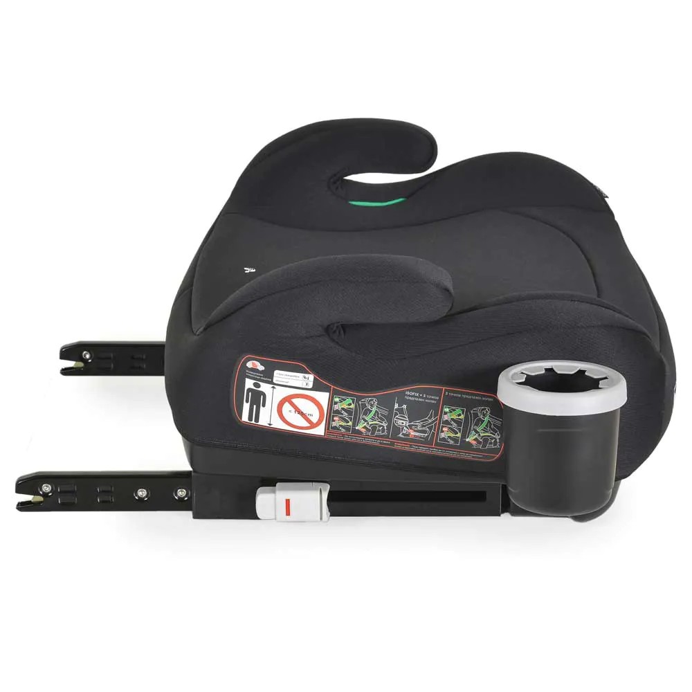 Inaltator auto cu isofix Cangaroo I-Swift I-Size (120-150 cm) 2024 Negru - poza 3