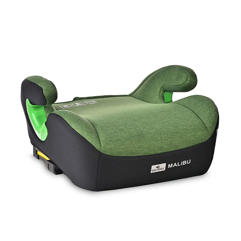 Inaltator auto cu isofix Lorelli Malibu I-Size (125-150 cm) 2024 Green - poza 1