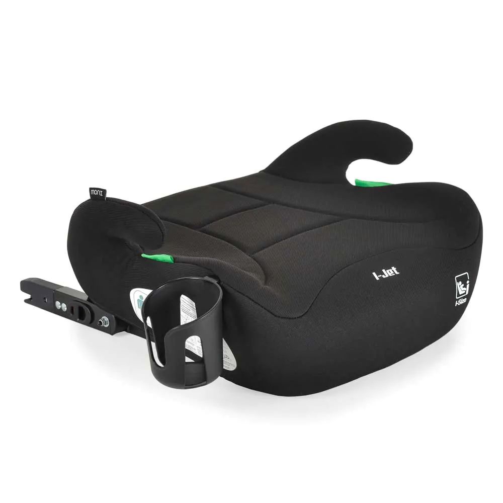 Inaltator auto cu isofix Moni I-Jet I-Size (125-150 cm) 2024 Black - poza 1
