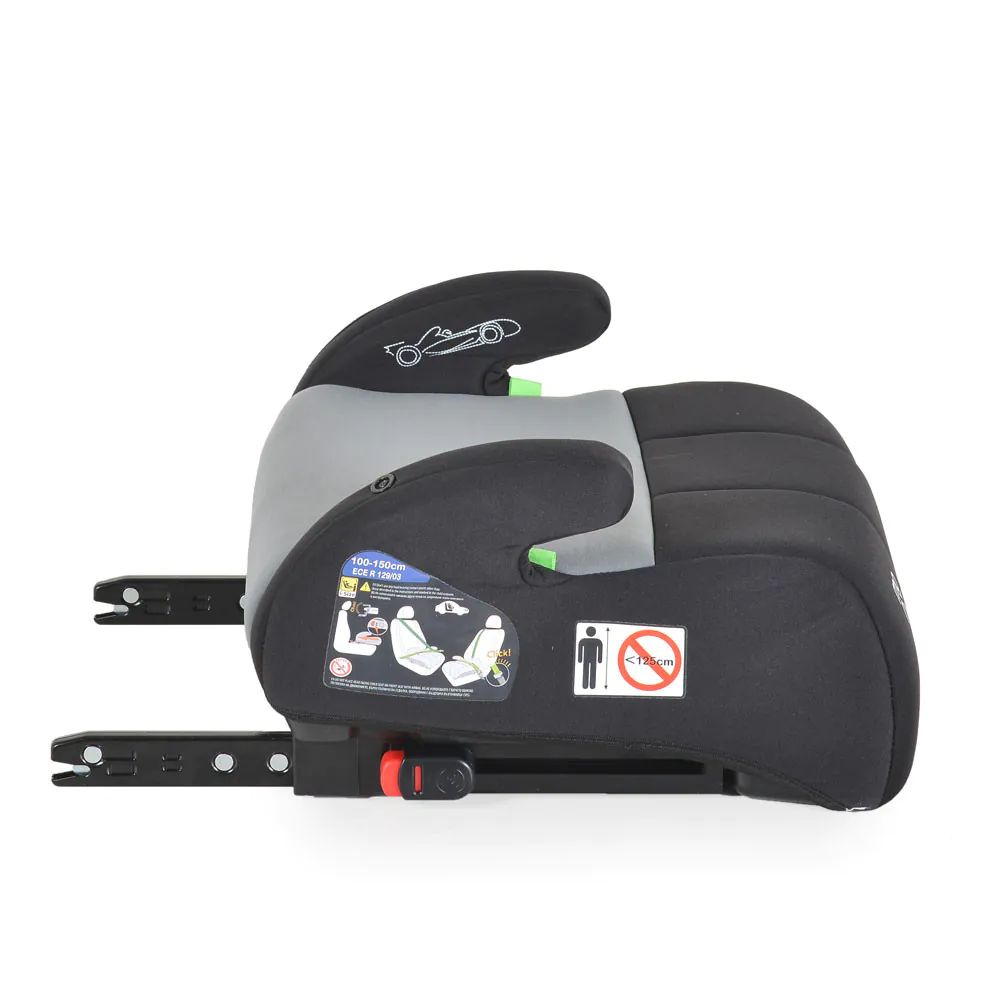 Inaltator auto cu isofix Moni Monza I-Size (125-150 cm ) 2024 Grey - poza 3