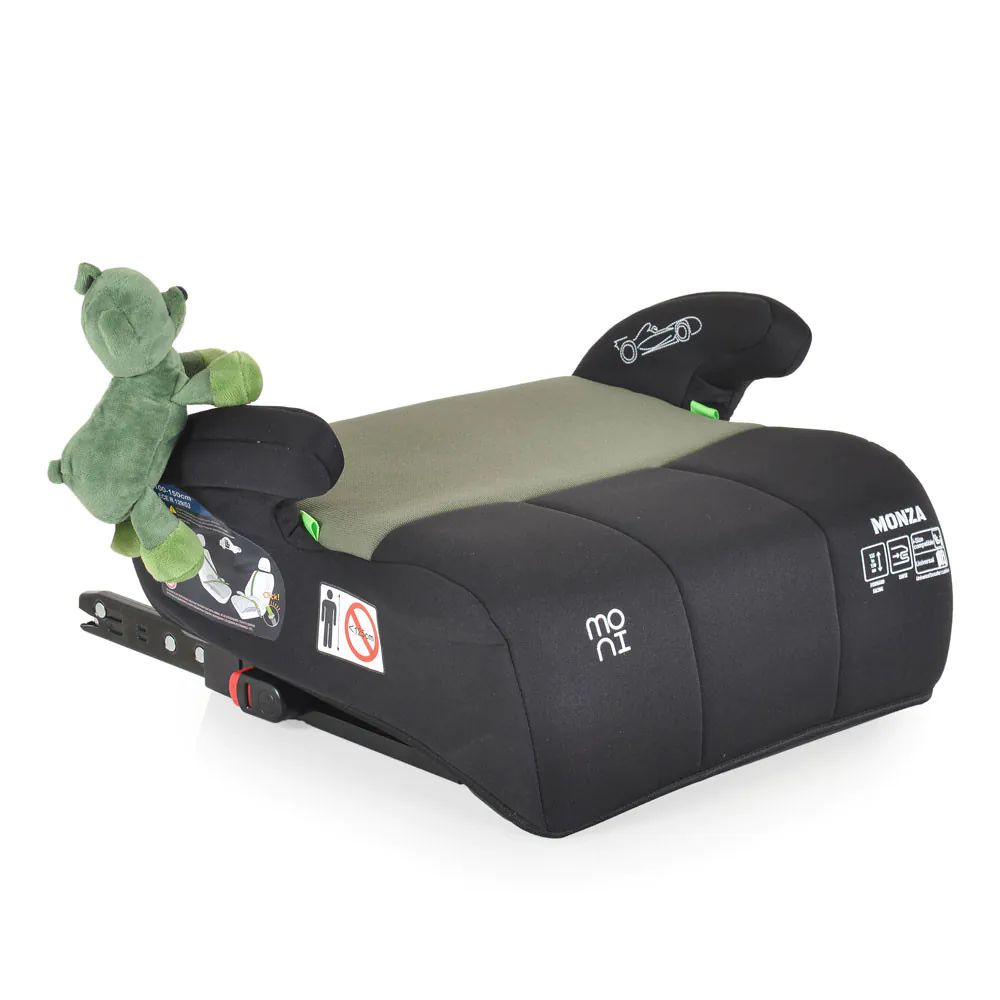 Inaltator auto cu isofix Moni Monza I-Size (125-150 cm ) 2024 Olive Green - poza 1