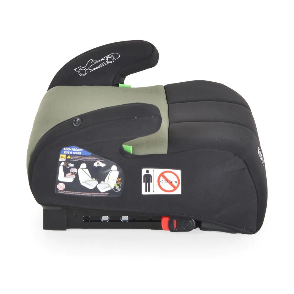 Inaltator auto cu isofix Moni Monza I-Size (125-150 cm ) 2024 Olive Green - poza 2