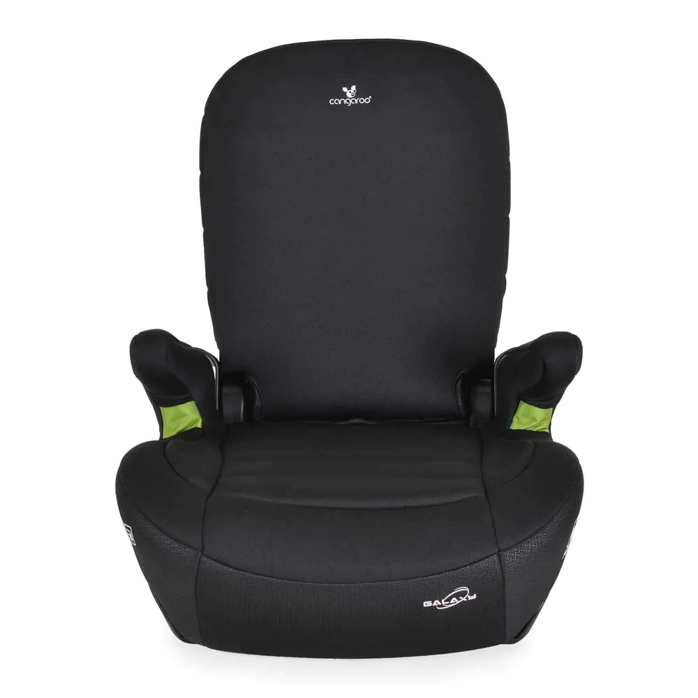 Inaltator auto cu isofix si spatar I Size (125-150 cm) Cangaroo Galaxy 2025 Cosmos Black - poza 2