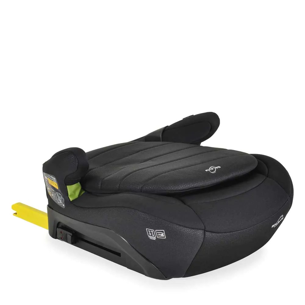 Inaltator auto cu isofix si spatar I Size (125-150 cm) Cangaroo Galaxy 2025 Cosmos Black - poza 4