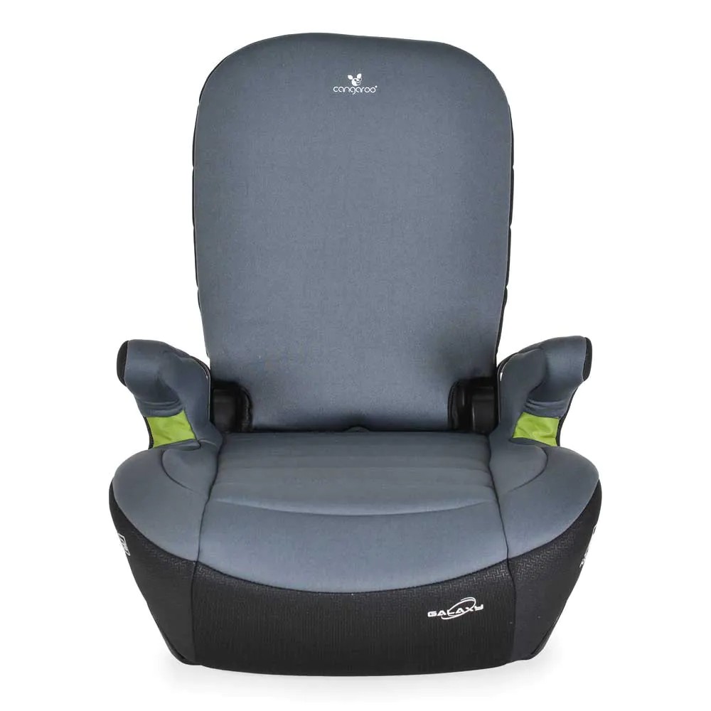 Inaltator auto cu isofix si spatar I Size (125-150 cm) Cangaroo Galaxy 2025 Space Grey - poza 2