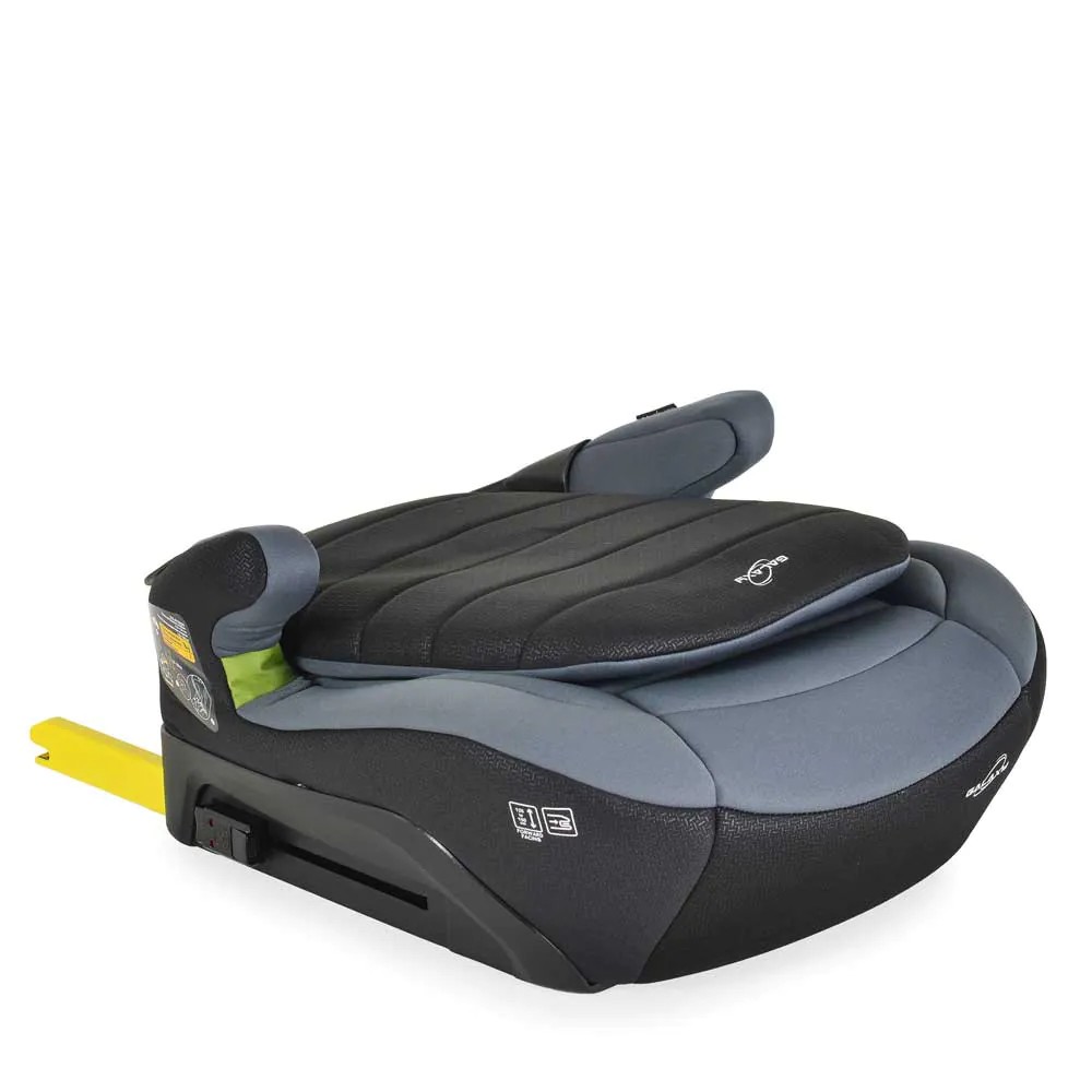 Inaltator auto cu isofix si spatar I Size (125-150 cm) Cangaroo Galaxy 2025 Space Grey - poza 4
