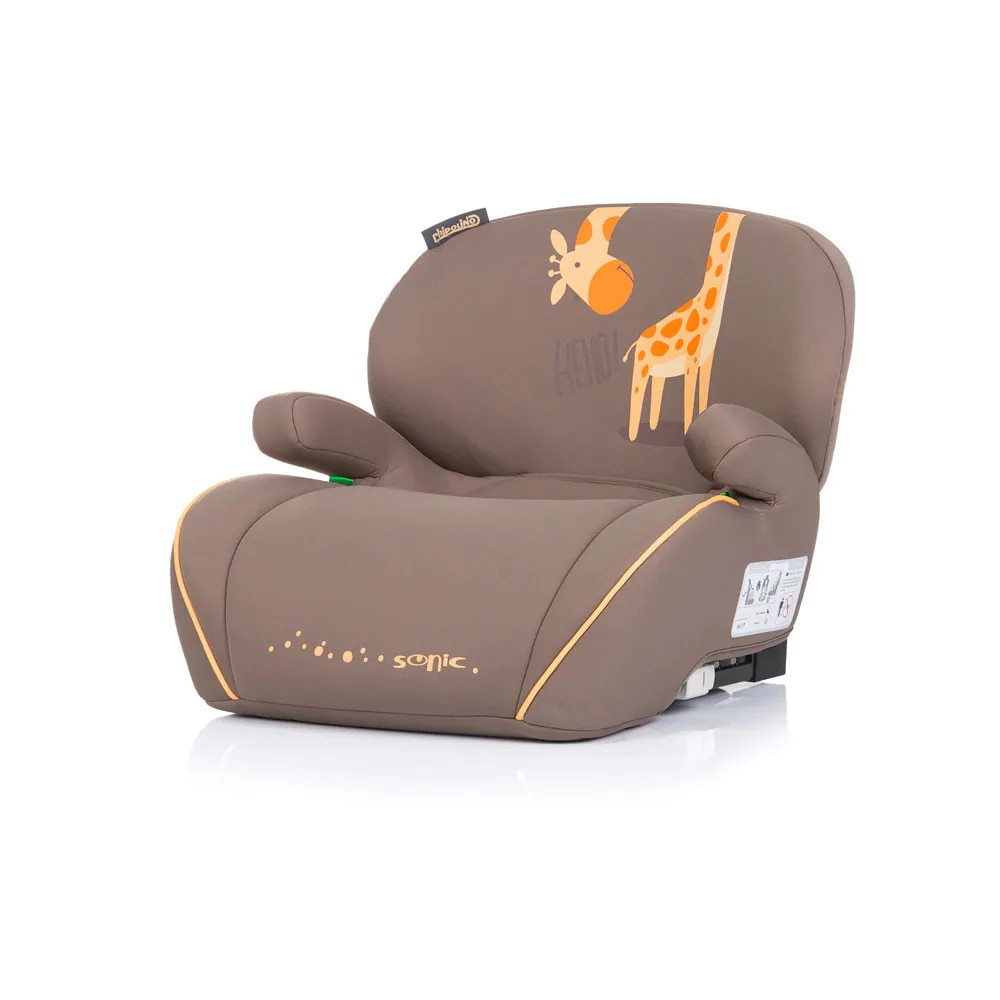 Inaltator auto cu spatar Chipolino Sonic I Size (125-150 cm) 2025 Giraffe - poza 1