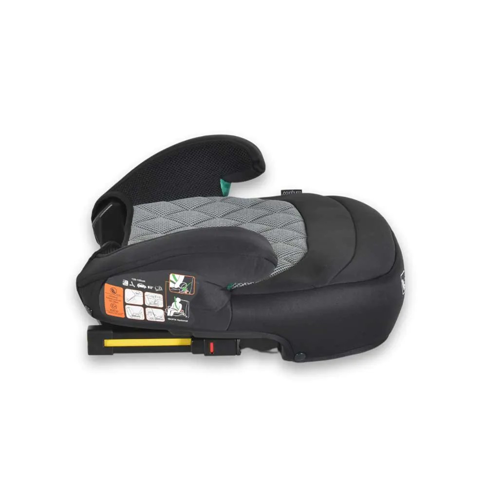Inaltator auto cu spatar si isofix Cangaroo Jax I Size (125-150 cm) 2024 Gri - poza 5