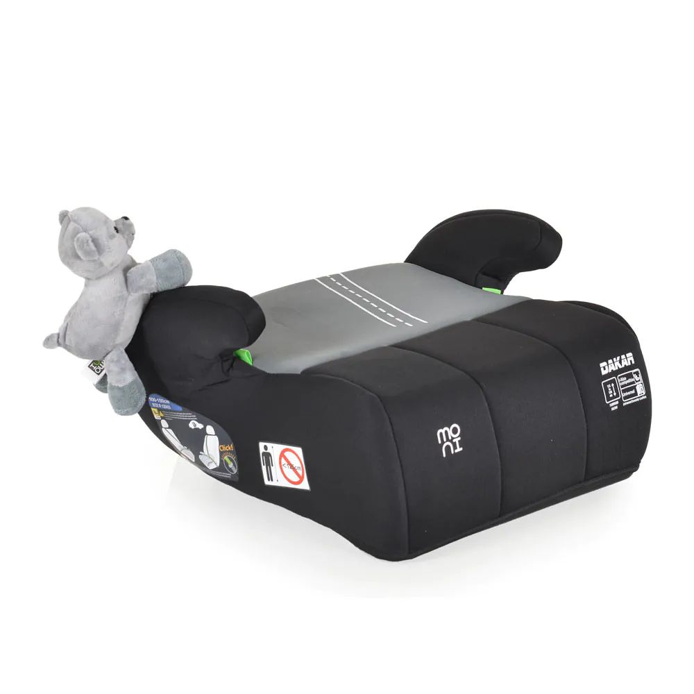 Inaltator auto Moni Dakar I-Size (125-150 cm) 2024 Grey - poza 1