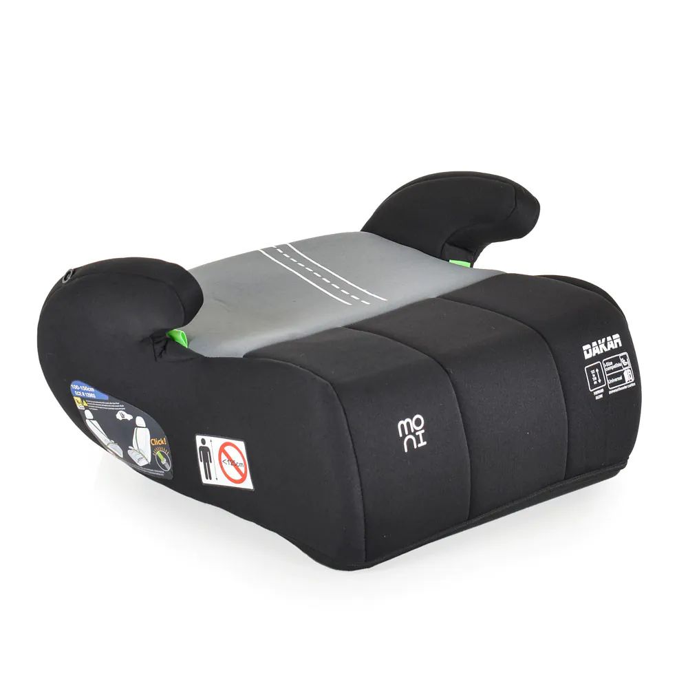 Inaltator auto Moni Dakar I-Size (125-150 cm) 2024 Grey - poza 4