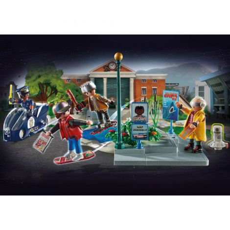Inapoi in viitor - cursa pe hoverboard PM70634 Playmobil - poza 2