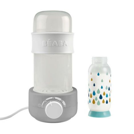 Incalzitor biberoane si sterilizator Baby Milk Second Gri - poza 2