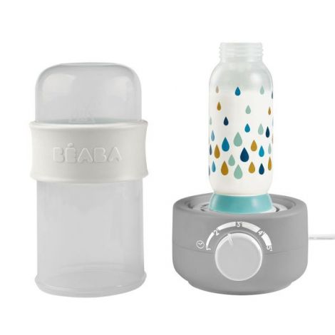 Incalzitor biberoane si sterilizator Baby Milk Second Gri - poza 4