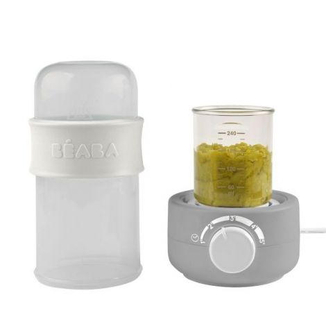 Incalzitor biberoane si sterilizator Baby Milk Second Gri - poza 5