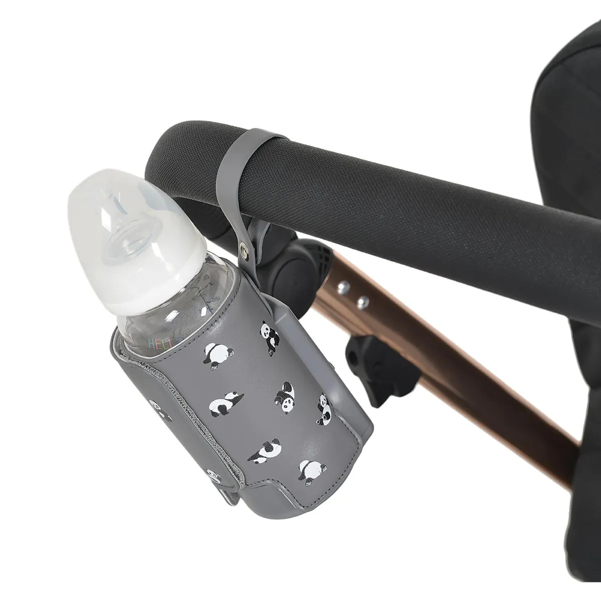 Incalzitor portabil de biberon Cangaroo Caliente Grey - poza 3