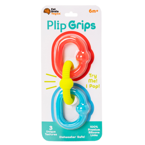 Inele senzoriale (set 3) din silicon cu efect pop pentru bebelusi - poza 1