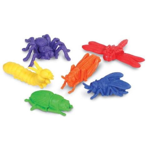 Insecte de gradina pentru numarat - set 72 buc - poza 1