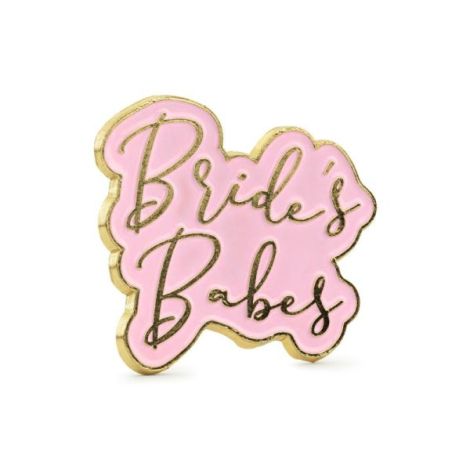 Insigna brides babes 3,5x3 cm - poza 1