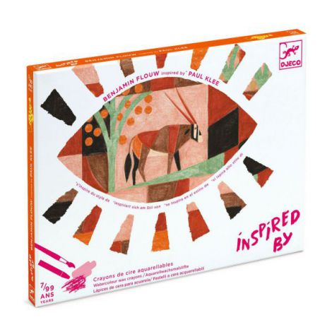 Inspired by Paul Klee, pictura In desert, Djeco - poza 2