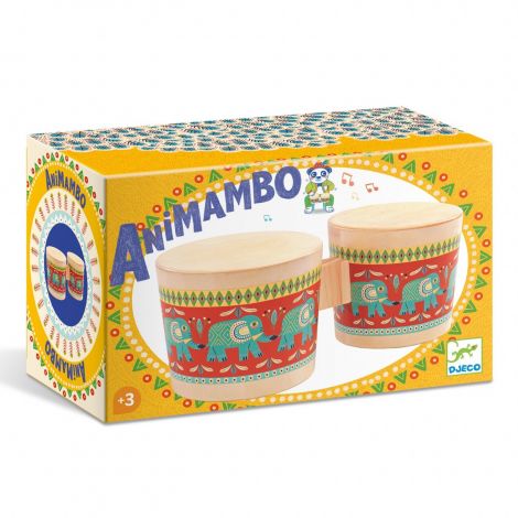 Instrument muzical Bongo copii Djeco 6022 - poza 2