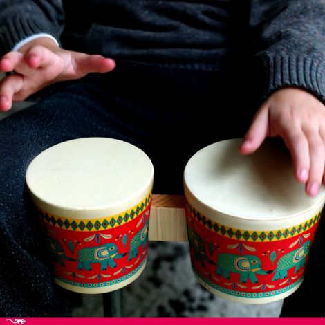Instrument muzical Bongo copii Djeco 6022 - poza 3