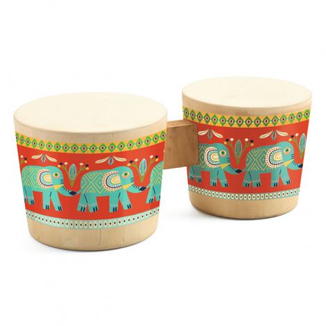 Instrument muzical Bongo copii Djeco 6022 - poza 5