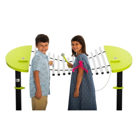 Instrument muzical Marimba Calypso pentru spatii de joaca de exterior, cu prindere pe beton - poza 3