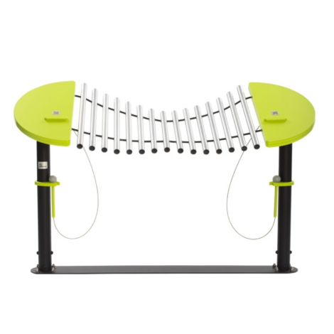 Instrument muzical Marimba Calypso pentru spatii de joaca de exterior, cu prindere pe beton - poza 4
