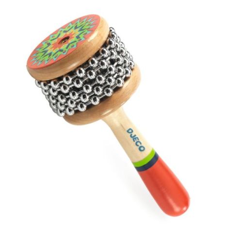 Instrument muzical Mini cabasa, Djeco - poza 1