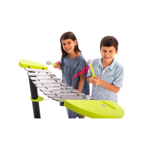 Instrument muzical Wind Piano pentru spatii de joaca de exterior, cu prindere in beton - poza 3