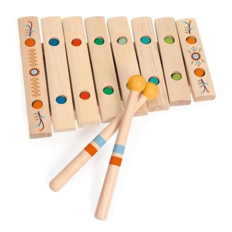 Instrument muzical Xilofon din lemn, Djeco - poza 2