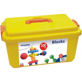 InterBlocks 100 piese - Miniland - poza 3