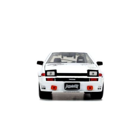 Jada Aggretsuko Set Masinuta Metalica Si Figurina Aggretsuko Si Toyota Trueno Scara 1:24 - poza 3