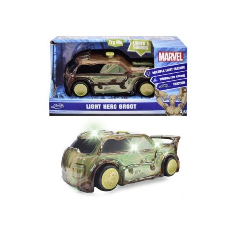 Jada Marvel Masinuta Light Hero Groot Cu Sunete Si Lumini Scara 1:32 - poza 1